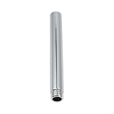 Duscharmverlängerung aus Edelstahl, verchromt, verstellbar, für Regenwandler, G1/2 Badezimmer-Armatur, mit polierter Oberfläche