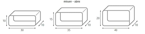 Estante rectangular bicolor para eliminar el desorden en paredes de dormitorios infantiles 3