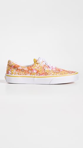 Vans Vans Women's Era Sneakers, PsychedelicResortPassionFruit, Orange, Floral, 7 Medium US