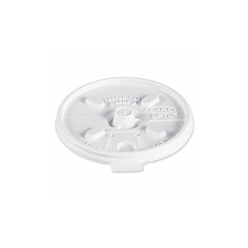 DART LID,LIFT/LOCK,6-10 OZ,WH