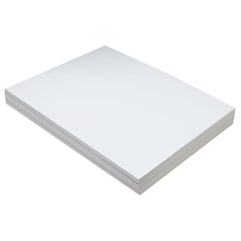 Pacon 5214 Heavyweight Tagboard, 18 x 12, White, 100/Pack Cover