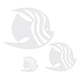 TOYMYTOY カクレクマ 熱帯魚ミラーステッカー 防滴アクリルウォールステッカー 反射効果深み演出 活気ある海の雰囲気創出 お手入れ簡単長寿命 1セット