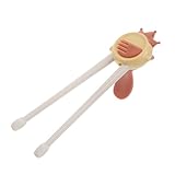 Abaodam 1 Paar lernen Essstäbchen des Essstäbchens Essstäbchen für wiederverwendbare Essstäbchen Lunchutensilien für Hadstäbchenkind Abs