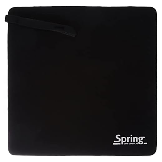 Spring 2094045102 - Agarraderas para Horno (2 Unidades), Color Negro