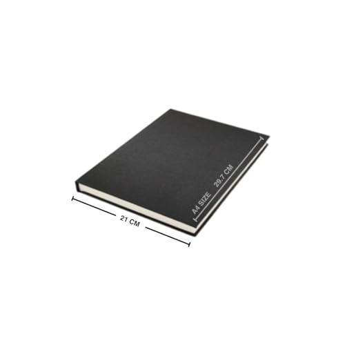inr - Artist Sketch Book A4 Size (29.7 cm x 21.0 cm) 140 GSM - (50 Sheets/100 Pages)- Stitched Drawing Notebook - Hard Case Bound - Handmade Sketch Book Potrait GRD799 (B0C5B7VD1P) Amazon Price History, Amazon Price Tracker