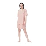 [TENTIAL] BAKUNE Dry Women's [ バクネ ] 上下セット(半袖・ショートパンツ) 一般医療機器 リカバリーウェア レディース ピンク L