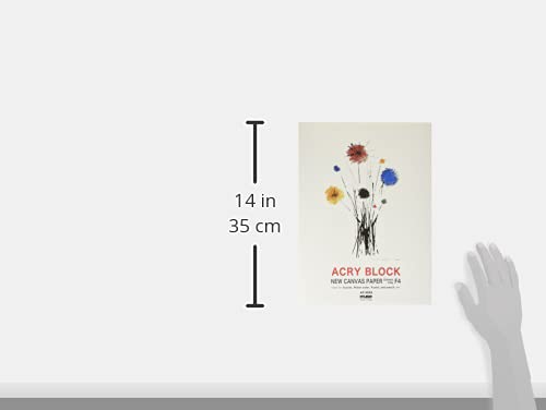 Amazon.co.jp: ミューズ アクリル絵具用紙 アクリブロック F4