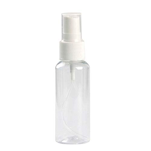 Meideli Empty Spray Bottles Refillable Portable Transparent Plastic Bottles Mini Liquid Containers for Travel 200ml