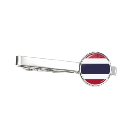 New 2026 Palestine, Thailand, Cyprus, Egypt, Colombia, Tunisia, Austria, Iceland, Cambodia National Flag Tie Clip Ornament For Male Gentleman Jewelry Fashion Accessories Creative Gift