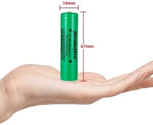 Miniatura 4 de Cargador universal, paquete de 4 baterías, cargador de batería 18650 de 4 bahías para baterías de litio recargables 26650 21700 18650 10400 14500