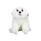 Dimensioni perfette for essere abbracciato: misurando circa 30 cm (L) 20 cm (L) 24 cm (A) e pesando 283 g, questo peluche è ideale da trasportare, coccolare o esporre su un letto.