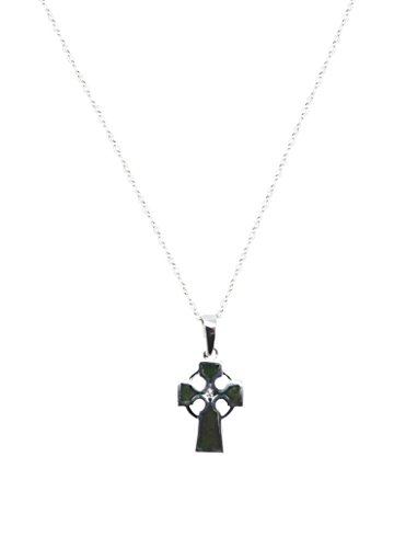 IRISH CONNEMARA MARBLE LARGE CROSS PENDANT
