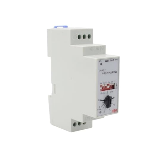 Interruptor de relé temporizador multifunción AC/DC 24-240V para control industrial ajustable