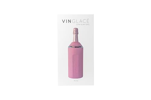 image for Vinglacé Wine Bottle Chiller- Portable Champagne Insulator- Stainless