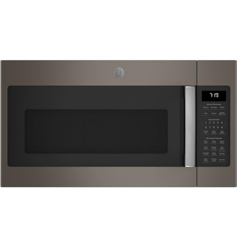 GE JVM7195EKES 1.9 Cu. Ft. Over-The-Range Microwave, Solid Black