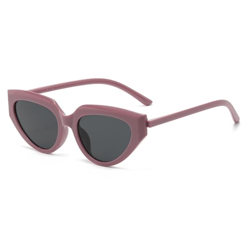 Lunettes de soleil rétro femmes vintage œil de chat UV400 petit modèle chic extérieur