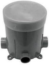 Carlon E971FB Round Floor Box, Diameter: 5, Depth: 6, Non-Metallic