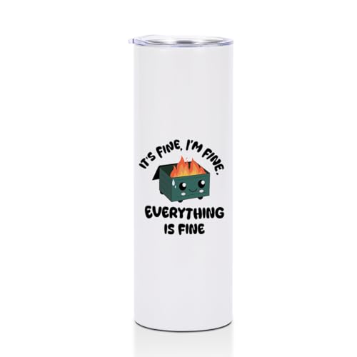 20 Oz Skinny Straight Tumbler
