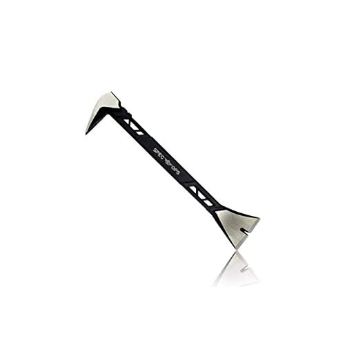 Spec Ops Tools 11″ Molding Pry Bar Nail Puller Cats Paw, High-Carbon Steel, 3% Donated to Veterans,