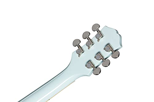 Epiphone Power Players Les Paul (y compris sac de rangement, cable, pics) Bleu glace - Les Beatles, Paul McCartney, John Lennon, RIngo Starr, George Harrison Epiphone Power Players Les Paul (y compris sac de rangement, cable, pics) Bleu glace – Image 8