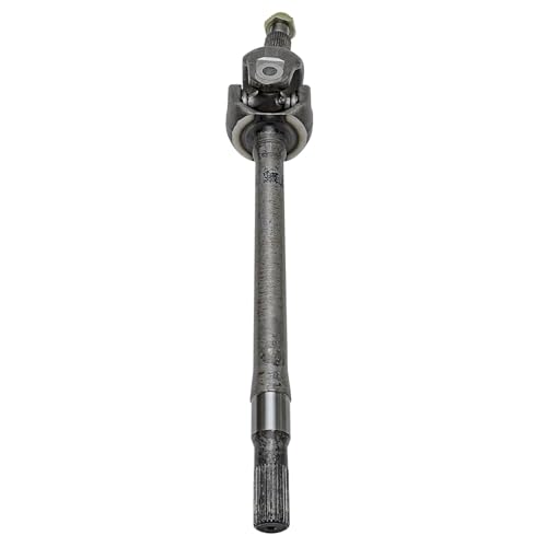 Image of Detroit Axle - Front 2pc U-Joint Axles for 2007-2018 Jeep Wrangler 2018 Wrangler JK [w /Dana 30 Axle], 2008 2009 2010 2011 2012 2013 2014 2015 2016 2017 2 U-Joint Axle Shafts Assembly Replacement