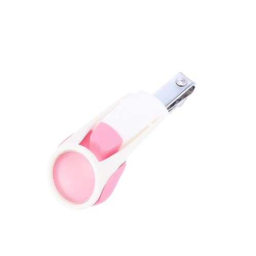 GALPADA Nail Care Kit Portable Pink Grooming Set for Newborns Safe Nail Clippers Scissors and Tweezers for Manicure and Care