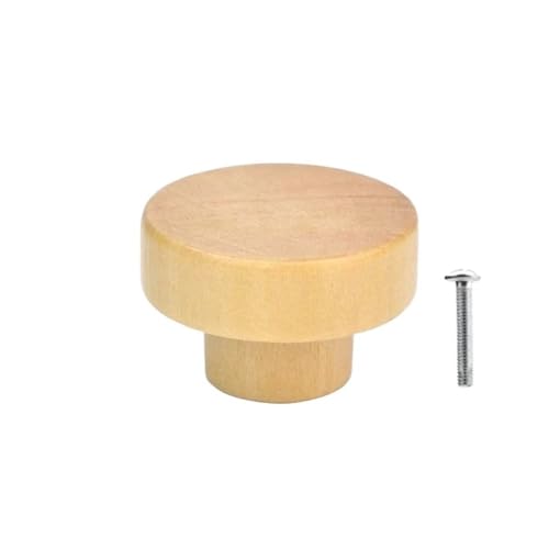 YETONADO Tirador de madera de ratán con un solo agujero, para armario, armario, armario de vino, estantería, accesorios de hardware para muebles (ratán, 35 x 30 mm)