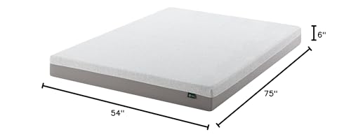 Image of Zinus 6 Inch Ultima Memory Foam Mattress [New Version], Full, Fiberglass Free, Medium Firm Feel, Breathable Airflow Memory Foam, Certified Safe Foams & Fabric, Mattress in A Box