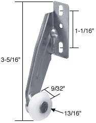 C.R. LAURENCE R7148 CRL Right Hand Drawer Track Roller