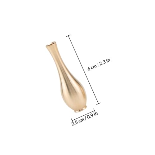 Ensemble Vases en Cuivre Pur Cadeau Design Chic - 3
