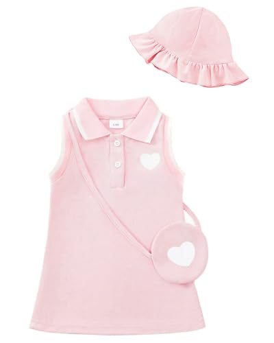 Renotemy Baby Girl Summer Dress 6-9 Months Infant Baby Outfits 9-12 Month Girl Clothes Birthday Sport Tennis...