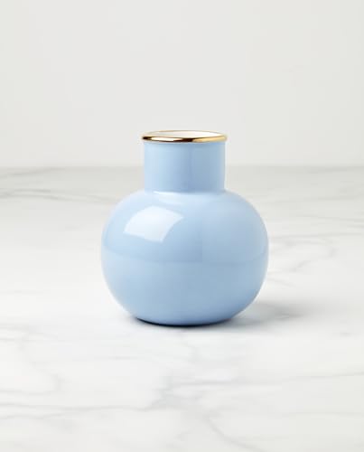 Kate Spade New York Blue Make It Pop Small Vase, 0.68 - Image 3