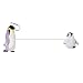 apcans Seal/Penguins/Otters Shaped Keychain Ornament Plush Doll Pendant Chain Fashionable Decorations for Phones Bags Camer