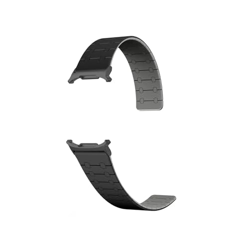ループバンドはSamsung Galaxy Watch 7 Ultra 47mmに適合します。クイックフィットシリコンストラップはWatch 7 Ultra 47mmに適合します。隙間なしのCorreaブレスレット。(Black-B)