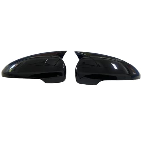 Coque de rétroviseur pour Hyundai Tucson 2015-2020 couvercle klaxon noir brillant