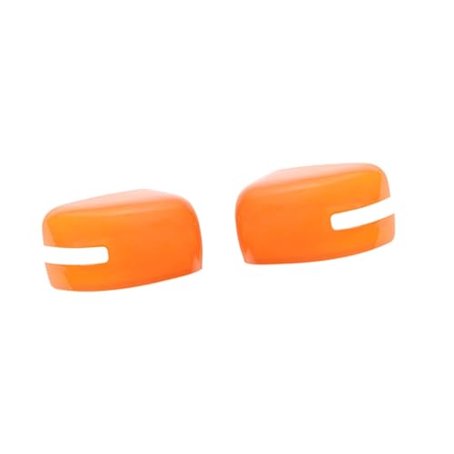 Autocollants de rétroviseur orange pour Jeep Renegade anti-rayures