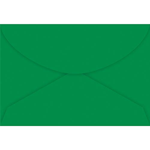 Foroni Cromus Envelope Visita Pacote de 100 Unidades, Verde (Escuro), 72 x 108 mm