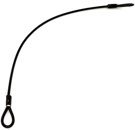 Cable de seguridad para bicicleta Seat Leash 6mmx24'' miniatura 4