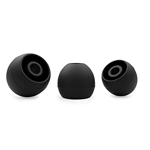 Okuli Set of 12 Memory Foam EarBuds & Silicone EarBuds Ear Tips For Earphones Headphones, Black - Image 2