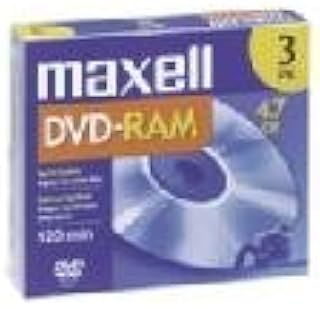 Maxell DVD-RAM47 DISC 4.7GB Rewritable DVD-RAM Disc for Video