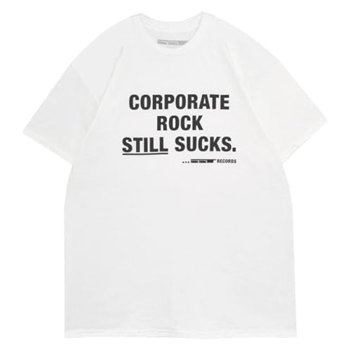 [GEEKHEAD] SST RECORDS Corporate Rock Still Sucks T�V���c (JP, �A���t�@�x�b�g, L, WHITE)