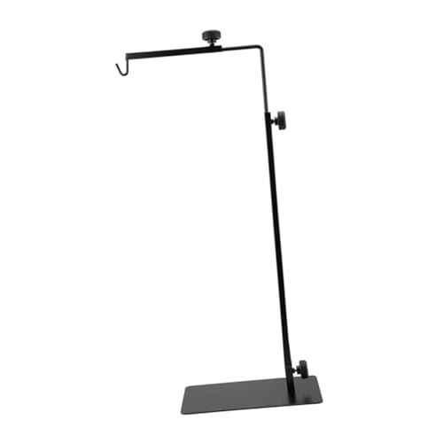 STOBOK 爬虫類用調節可能メタルランプスタンド 高さ可変 バスキングライト対応 熱放散優良 丈夫で安定 昼夜兼用 爬虫類タンク用照明器具