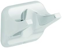 Polished Chrome Double Robe Hook