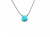 Sleeping Beauty TURQUOISE Stone Cord NECKLACE or BRACELET