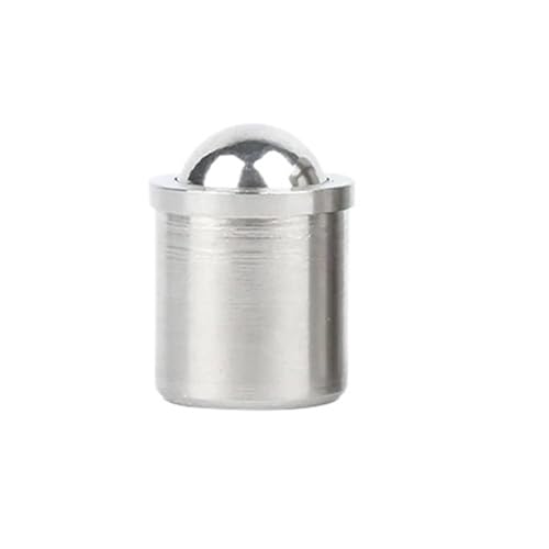 Plunger 304 Stainless Steel Spring Ball Plungers with Locating/Positioning Function D2/3/4/5/6/8/10/12mm 5pc(D10x13-25N-5Pcs)