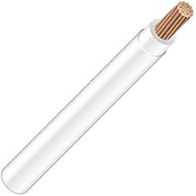 Wirenco 4 AWG 19-Stranded THHN White Copper Building Wire 150Ft Cut