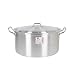 Produktbild BigBuy Cooking Kochtopf mit Deckel, Aluminium, 38,5 x 33 x 18,5 cm, 4 Stück