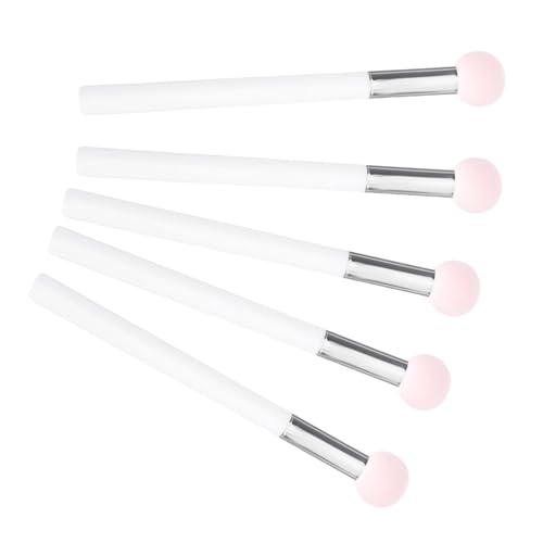 WRITWAA 5Piezas Esponjas De Maquillaje De Champiñón Para Corrector Cepillos Cosméticos Reutilizables Para Aplicación De Maquillaje Detallada y Exfoliación