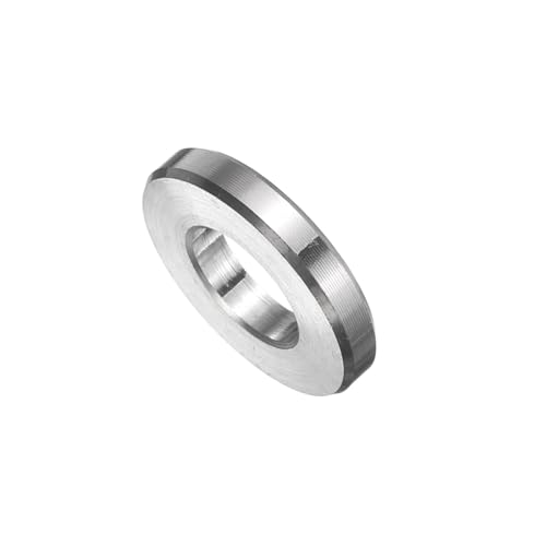 QUARKZMAN 50 Stück Edelstahl Abstandshalter 3/8 Bohrung x 3/4 AD x 1/8 Länge Schraube Buchse Glatte Oberfläche Rund Metall Distanzhülsen für M10 Schrauben Bolzen und Stangen