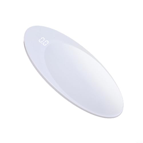 NINMORTH Báscula de bolsillo digital recargable de 200 g x 0,1 g, báscula electrónica de alimentos con pantalla LCD y tara para té y café, joyas, blanco (blanco) NINMORTH Báscula de bolsillo digital recargable de 200 g x 0,1 g, báscula electrónica de alimentos con pantalla LCD y tara para té y café, joyas, blanco (blanco)